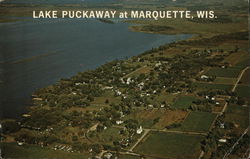 Lake Puckaway Marquette, WI Postcard Postcard Postcard