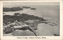 Sebasco Lodge, Sebasco Estates Postcard