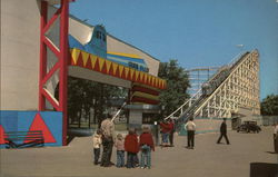 RIverview Amusement Park - Silver Flash Chicago, IL Postcard Postcard Postcard