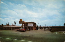 Sunset Motel Postcard