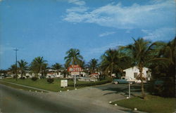 Atkinson's Kent Motel and Modern Cottages Goulds, FL Postcard Postcard Postcard