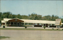 The Sands Motel Boscobel, WI Postcard Postcard Postcard