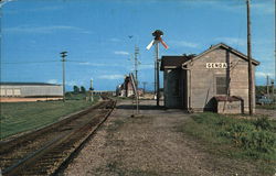 Illinois Central Passenger Depot Genoa, IL Postcard Postcard Postcard