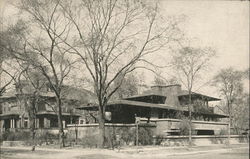 Robie House Frank Lloyd Wright Chicago Theological Seminary Postcard