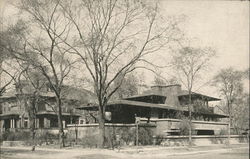 Robie House Frank Lloyd Wright Chicago Theological Seminary Illinois Postcard Postcard Postcard