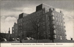 Independence Sanitarium and Hospital Missouri Postcard Postcard Postcard