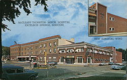 McCleary Thornton-Minor Hospital Excelsior Springs, MO Postcard Postcard Postcard