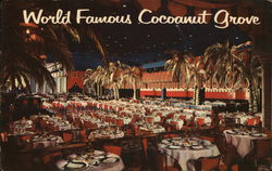 Los Angeles Ambassador - Cocoanut Grove Postcard