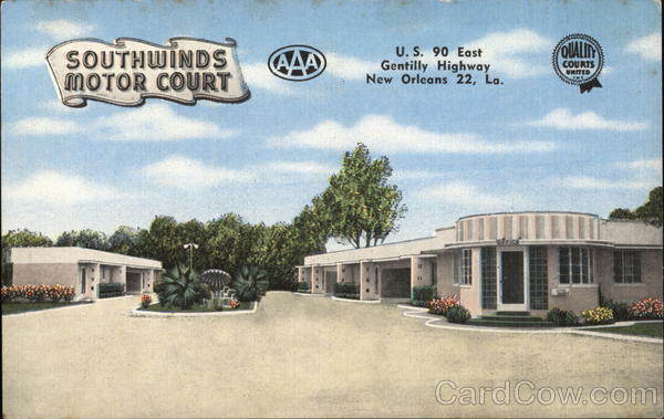 Southwinds Motor Court New Orleans Louisiana