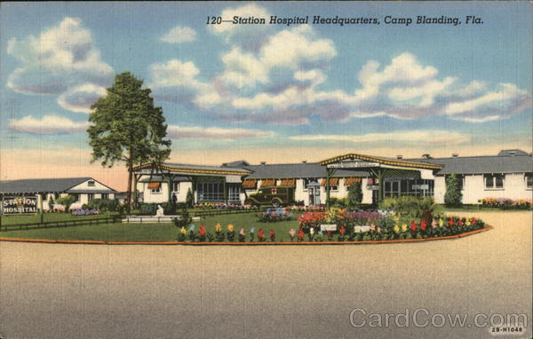 120-Station Hospital Headquarters, Camp Blanding Starke Florida