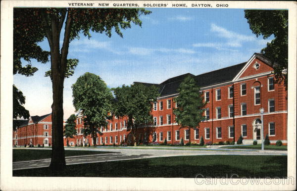 Veterans New Quarters, Soldiers Home Dayton Ohio