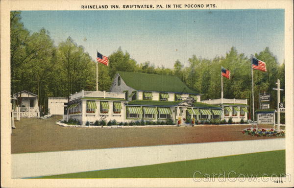 Rhineland Inn, In The Pocono Mts. Swiftwater Pennsylvania