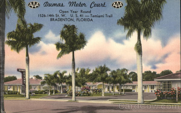 Dumas Motor Court Bradenton Florida