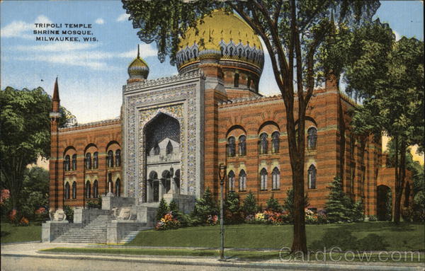 Tripoli Temple Shrine Mosque Milwaukee Wisconsin