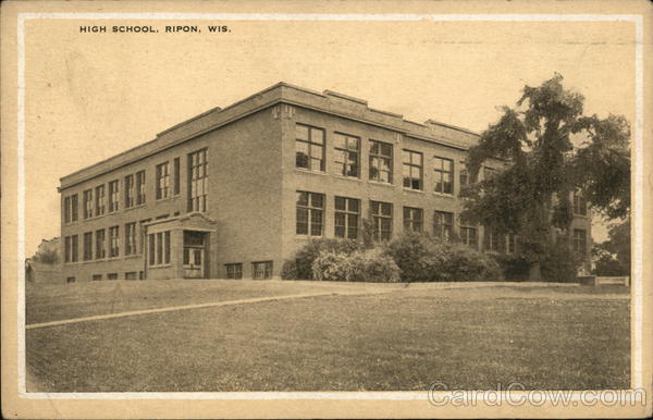 High School Ripon Wisconsin