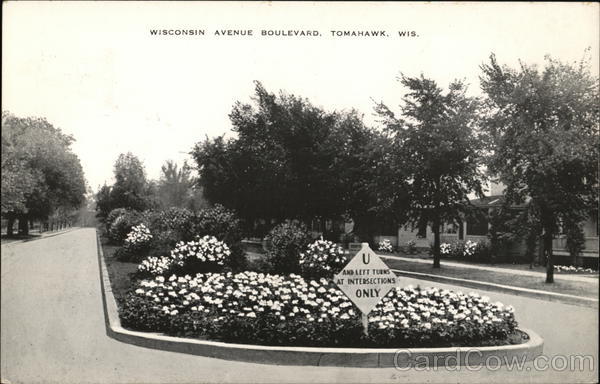 Wisconsin Avenue Boulevard, Tomahawk, Wis.