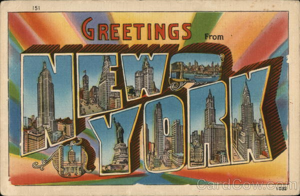 Greetings from New York