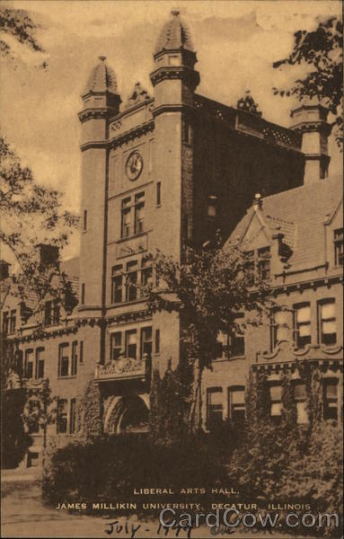 Liberal Arts Hall at James Millikin University Decatur Illinois