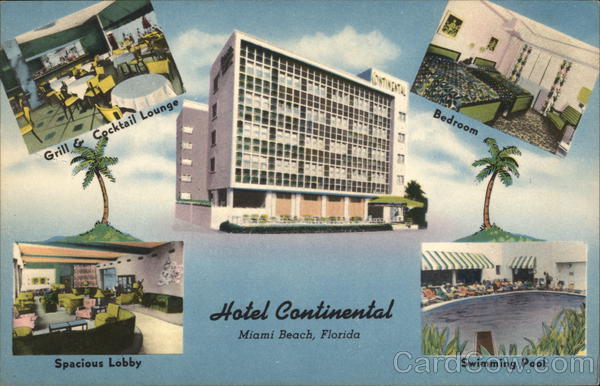 Hotel Continental Miami Beach Florida