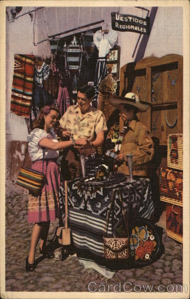 Artisans' Market, Mexico - Pan American World Airways