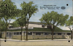 Gaulke's Boulevard Inn Postcard