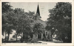 Chapel, Reception Center Fort Dix, NJ Postcard Postcard Postcard