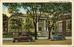 Public Library Postcard