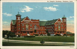 St. Joseph's Academy Ottumwa, IA Postcard Postcard Postcard