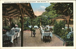 Broussard's Paradise Courtyard Restaurant New Orleans, LA Postcard Postcard Postcard
