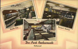 Du-Par's Restaurants Postcard