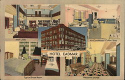 Hotel Eadmar Mason City, IA Postcard Postcard 