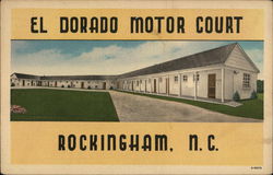 El Dorado Motor Court Postcard