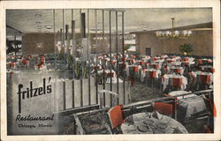 Fritzel's Restaurant Chicago, IL Postcard Postcard Postcard