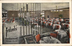 Fritzel's Restaurant Postcard