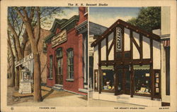 The H. H. Bennett Studio Postcard