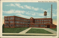 Brown Shoe Factory Mattoon, IL Postcard Postcard Postcard