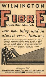 Wilmington Fibre Sheets, Rods, Tubes, Parts Wilmington Fibre Sheets, Rods, Tubes, Parts