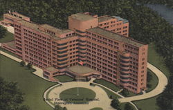 Veterans Hospital Postcard