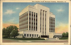 New Rapides Parish Municipal Building Postcard