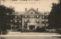 Nurses Home, State Hospital Postcard