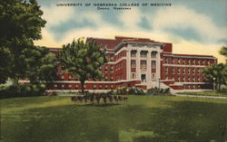 University of Nebraska College of Medicine Omaha, NE Postcard Postcard Postcard