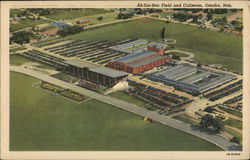 Ak-Sar-Ben Field and Coliseum Omaha, NE Postcard Postcard Postcard
