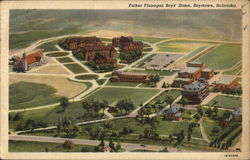 Father Flanagan Boys' Home Boys Town, NE Postcard Postcard Postcard