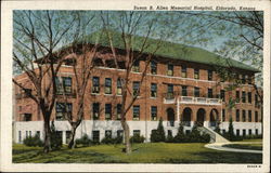Susan B. Allen Memorial Hospital Postcard