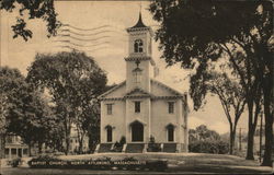 First Baptist Church, North Attleboro, Massachusetts Postcard Postcard Postcard