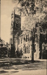 College Hall at Smith College Northampton, MA Postcard Postcard Postcard