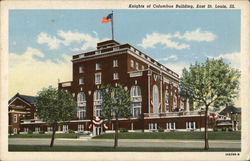 Knights of Columbus Building East St. Louis, IL Postcard Postcard Postcard