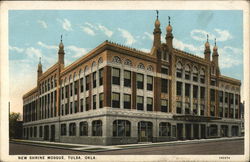 New Shrine Mosque Tulsa, OK Postcard Postcard Postcard