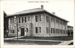 Masonic Temple Postcard