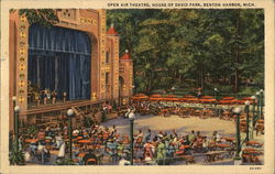 Open Air Theatre, House of David Park Postcard